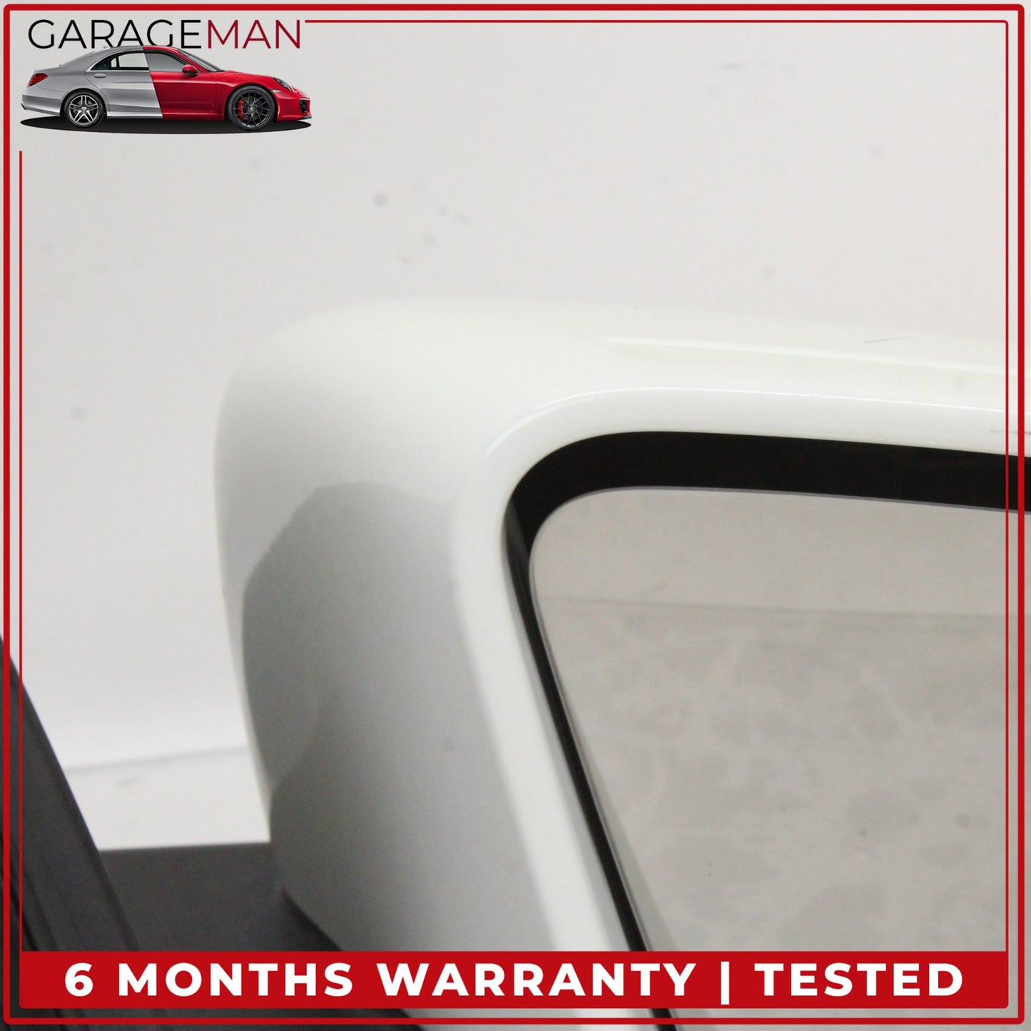 2010-2011 Mercedes W204 C300 Front Right Door Rear View Mirror Calcite White OEM