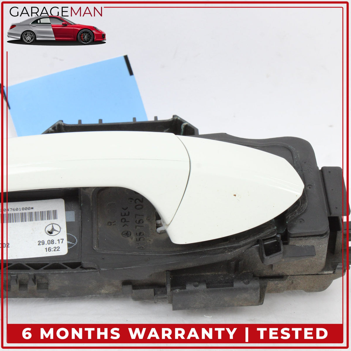 2015-2020 Mercedes X156 GLA250 Front Right Side Exterior Door Handle White OEM