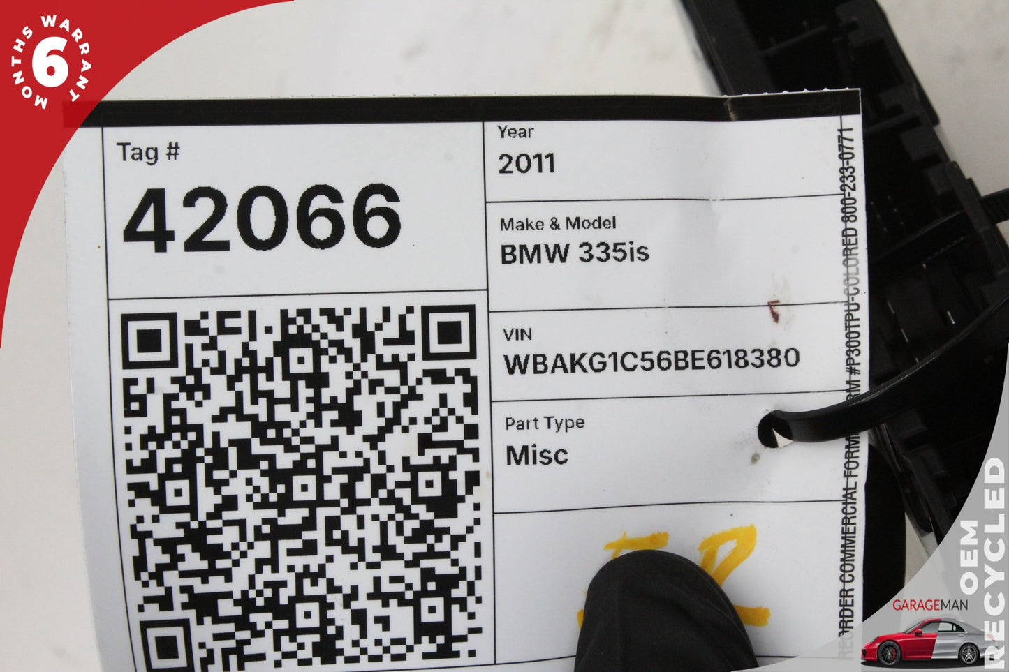 2007-2013 BMW 335is 135i 535i Front Right Side Seat Control Module 9221861 OEM