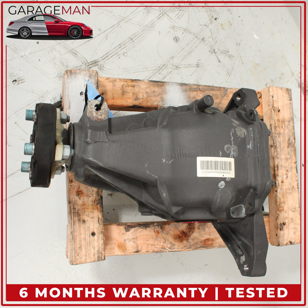 2012-2016 Mercedes W212 E350 AWD 3.5L Rear Differential Carrier 2123505402 OEM