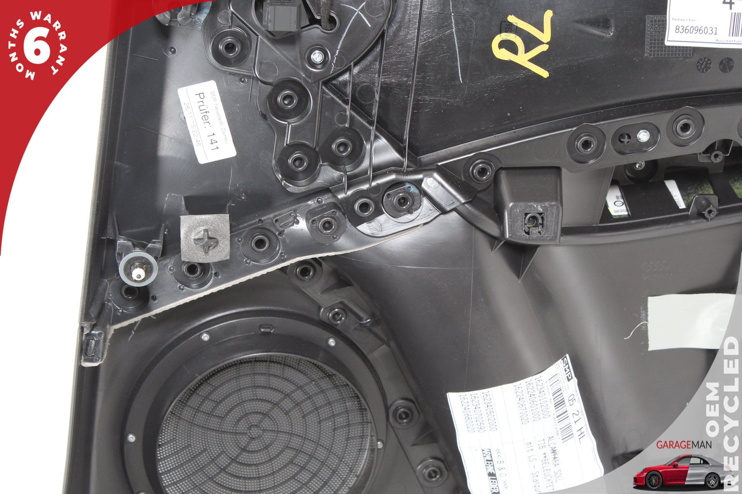 2013-2017 SQ5 Q5 Rear Left Driver Side Interior Door Panel 8R0867303 OEM