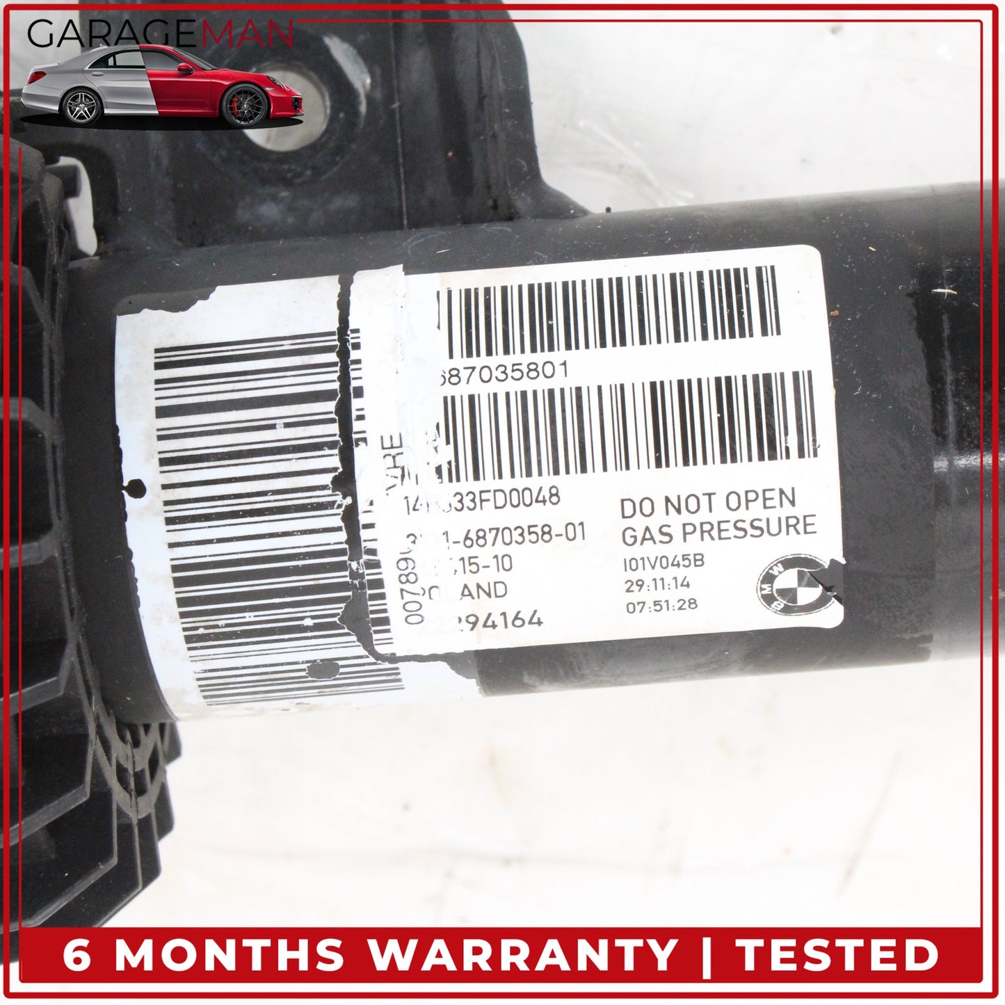 2014-2017 BMW i3 I01 Front Left and Right Side Shock Strut Absorber 6870358 OEM