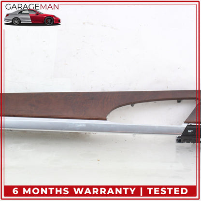 2010-2016 Porsche Panamera 970 Front and Rear Door Trim Cover Panel Wood Set OEM