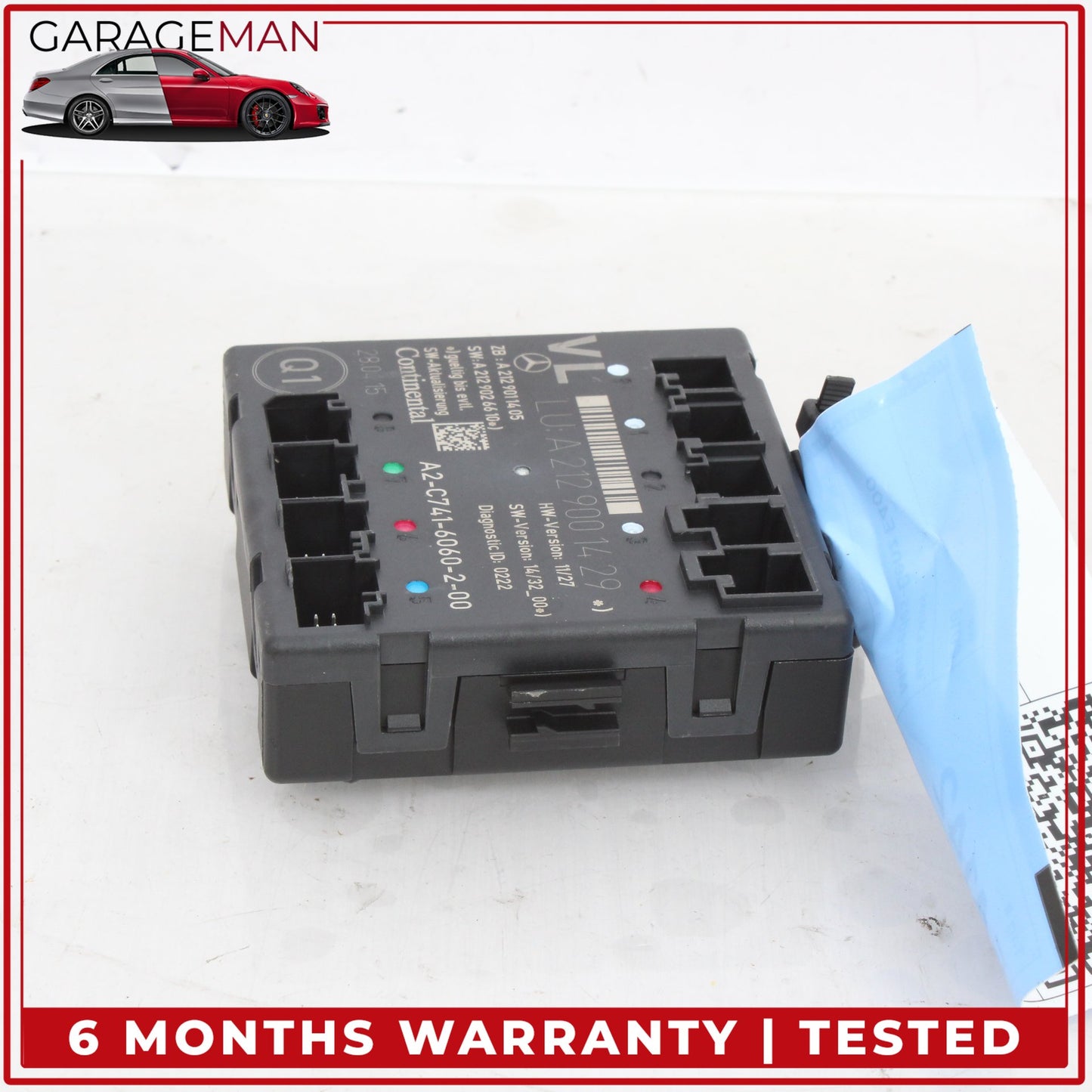 2008-2018 Mercedes C207 E400 Coupe Front Left Side Door Control Module Unit OEM