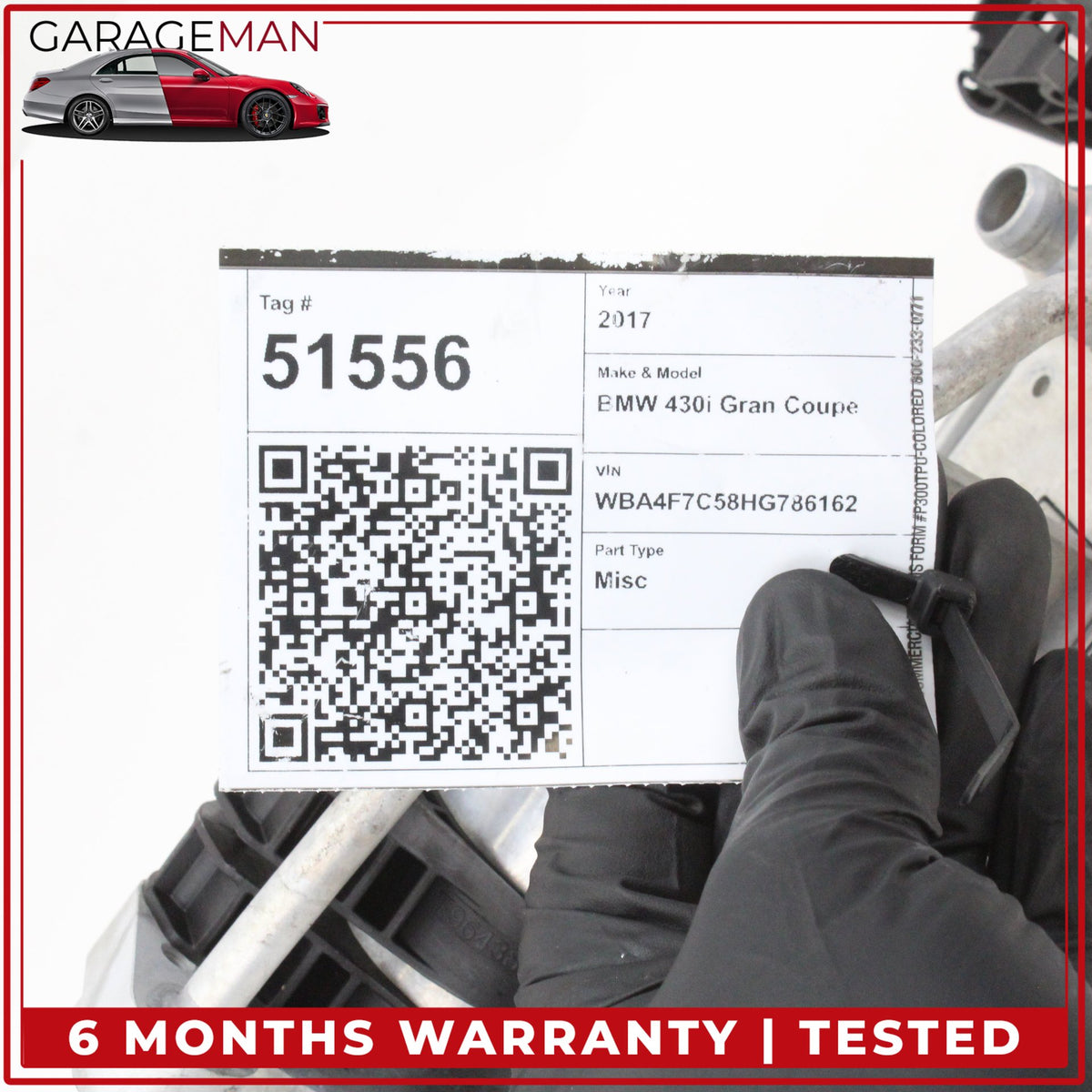 2017-2021 BMW 430i Gran Coupe AC Air Conditioning Condenser w/ Dryer 9338330 OEM