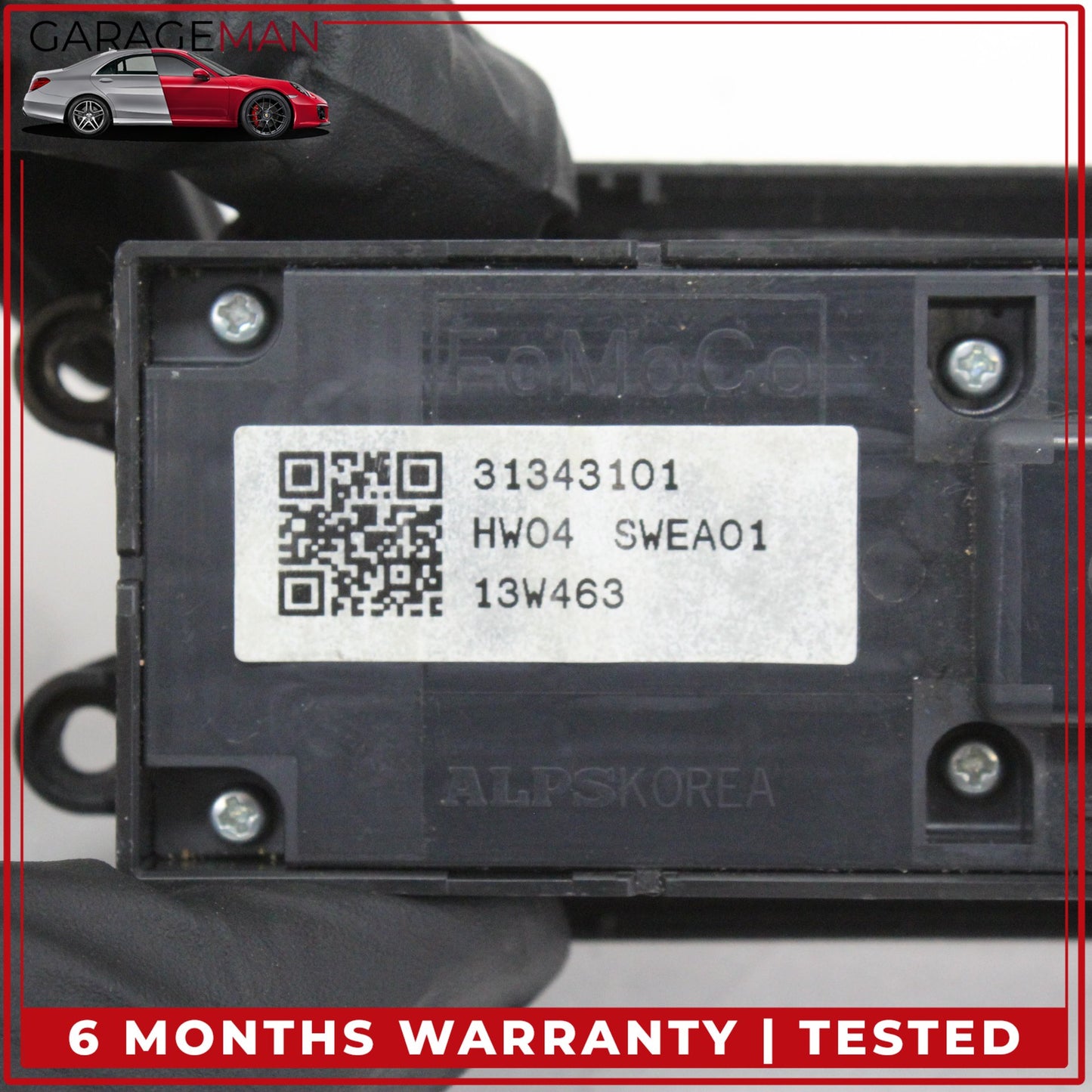 2014-2018 Volvo S60 X60 V60 Front Left Master Window Control Switch 31343101 OEM