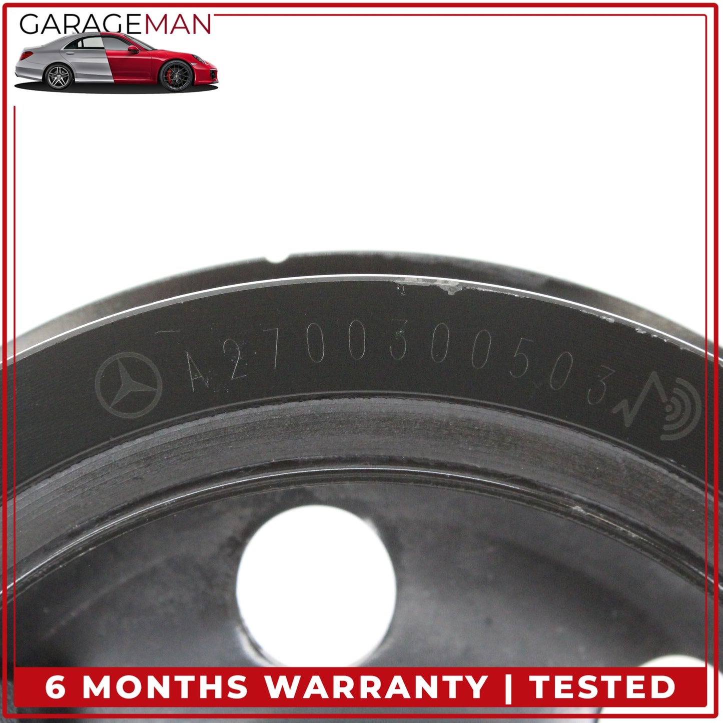 2014-2020 Mercedes W117 CLA250 Crankshaft Pulley Vibration Damper 2700300503 OEM
