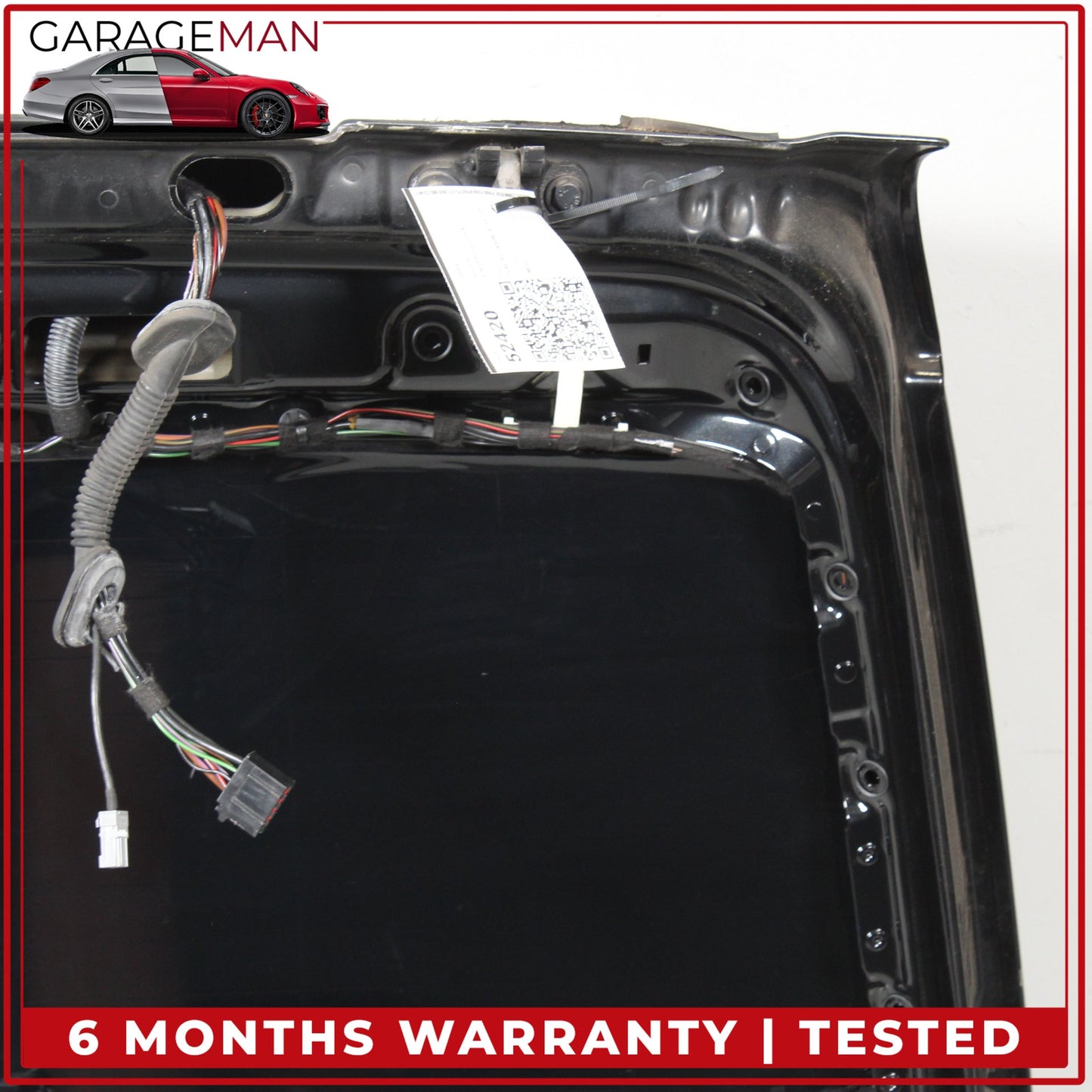 2005-2016 Land Rover LR4 L319 Rear Trunk Lid Panel Assembly Black Metallic OEM