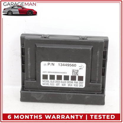 2016-2019 Buick Cascada Convertible BCM Body Control Module Unit 13449560 OEM