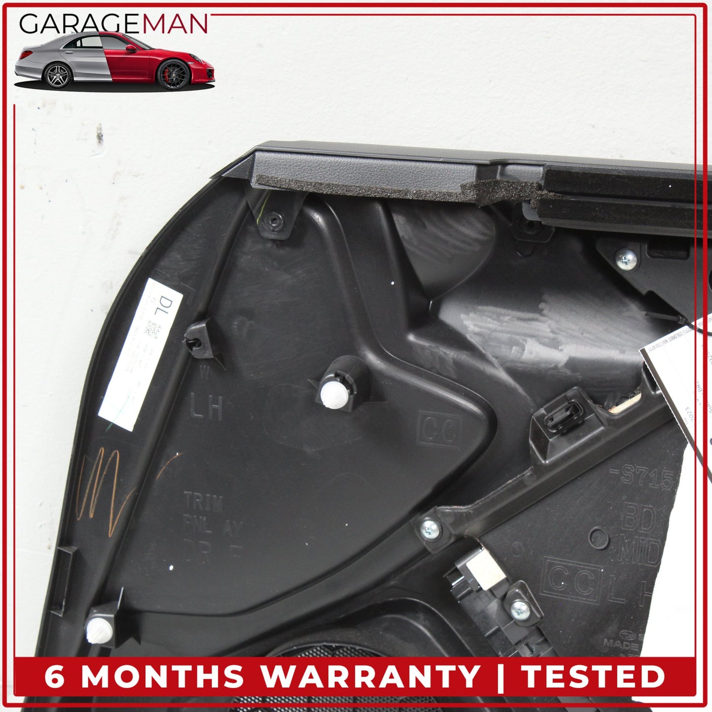 2022-2025 Subaru BRZ Front Left Interior Door Trim Panel w/ Window Switch OEM