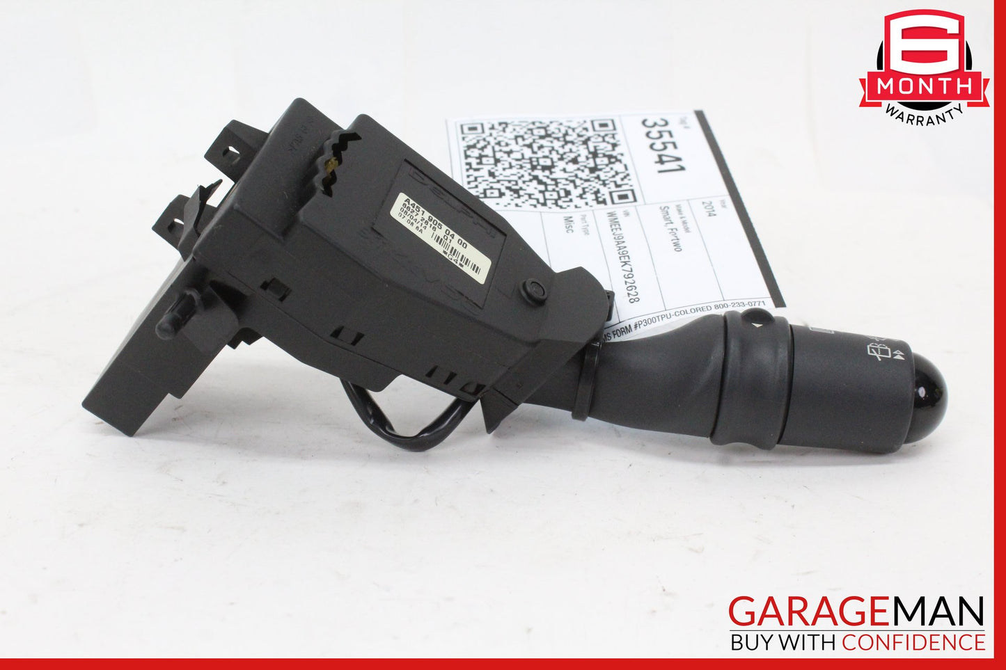 2008-2015 Smart Fortwo 451 Windshield Wiper Switch Stalk 4519050400 OEM