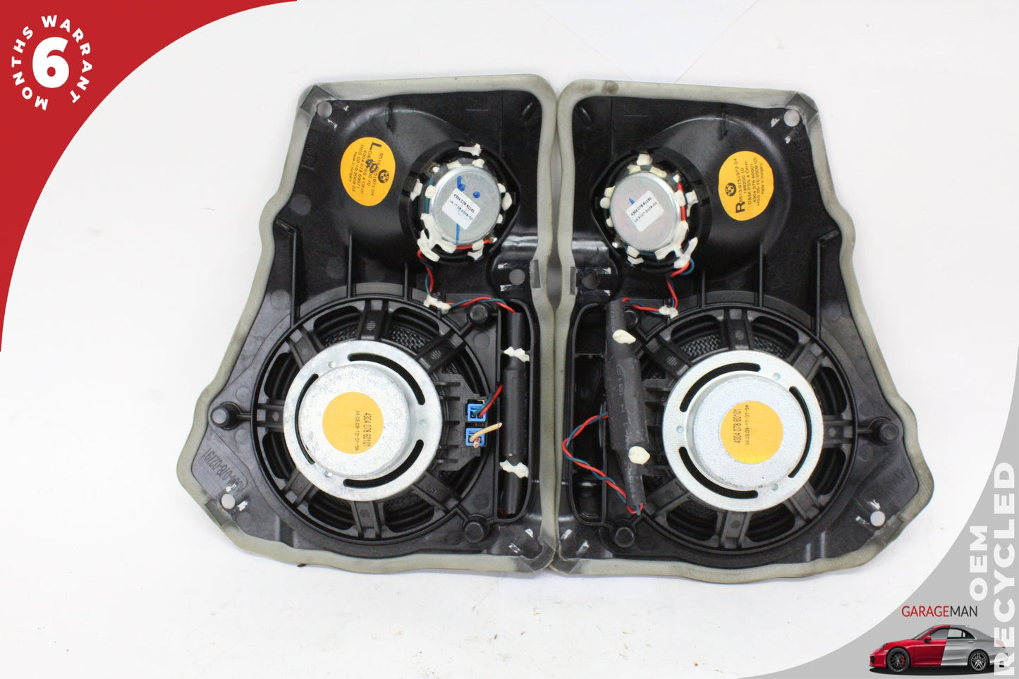 2009-2015 BMW 750i Rear Left and Right Side Deck Shelf Audio Speaker 9151972 OEM