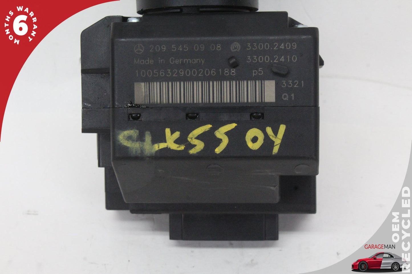2001-2009 Mercedes W209 CLK55 AMG Ignition Switch Module w/ Key 2095450908 OEM