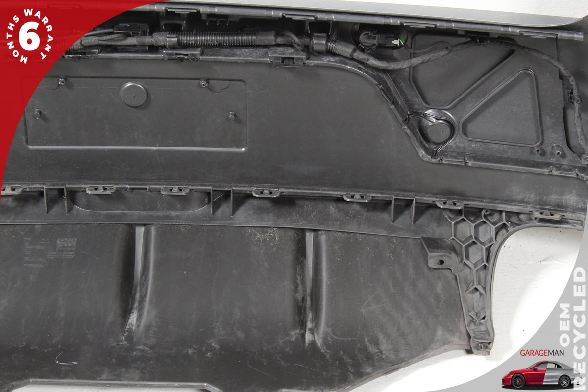 2015-2018 Porsche Macan 95B SUV Rear Bumper Cover 95B807417G Volcano Grey Metallic OEM