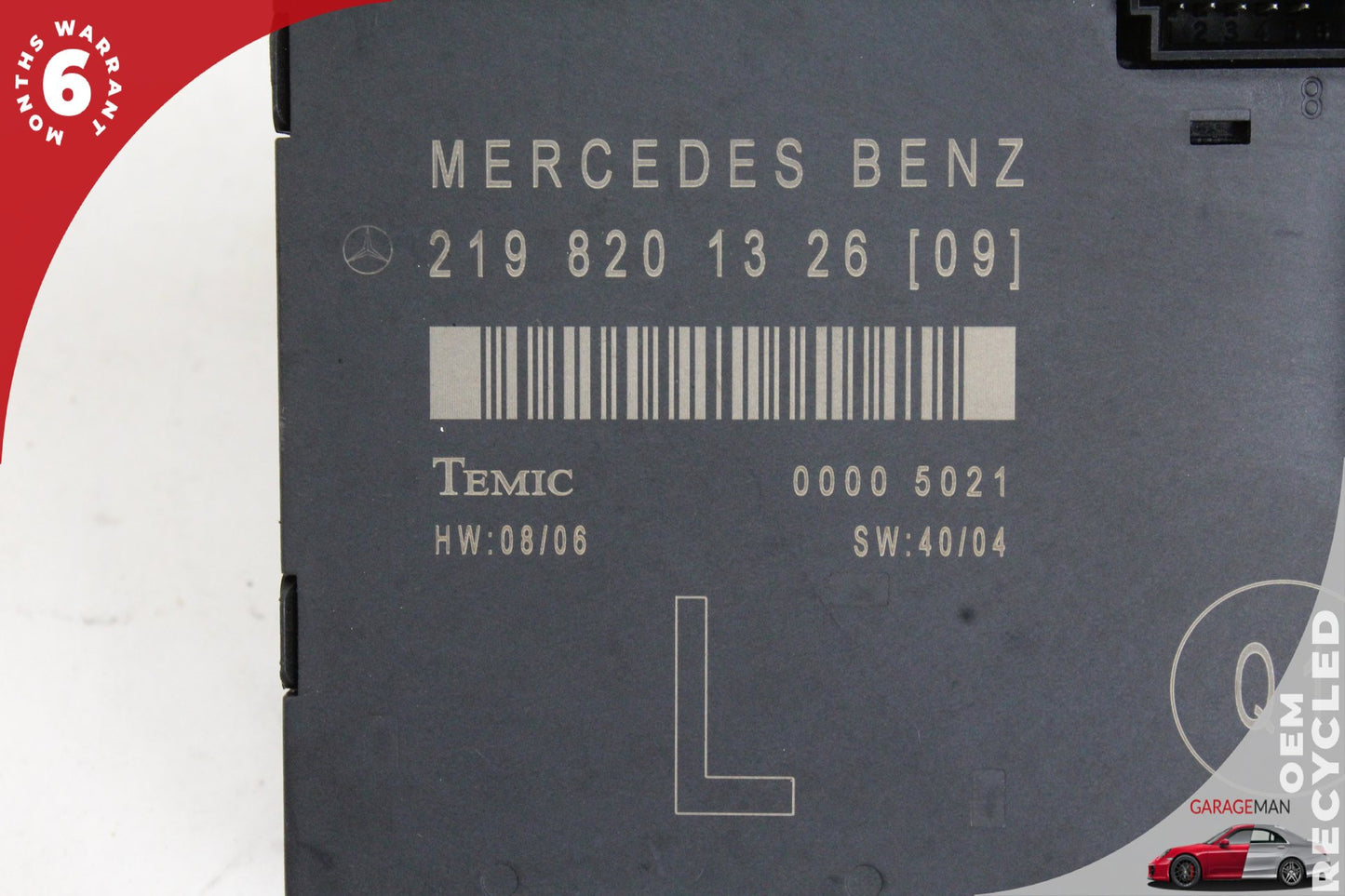 06-11 Mercedes-Benz CLS500 W219 Left Front Door Control Module 2198201326
