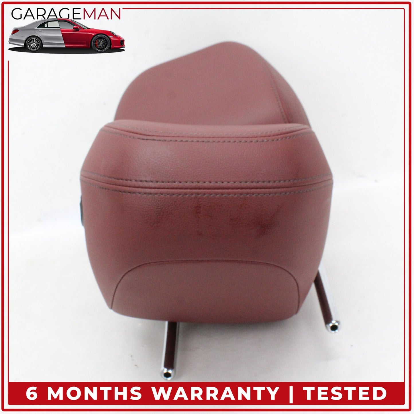 2019-2025 BMW 330i Front Left and Right Side Seat Head Rest Red 52107478116 OEM