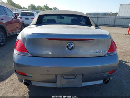 Parting Out- 2007 BMW 650i E64- __PENDING_CLAIM__