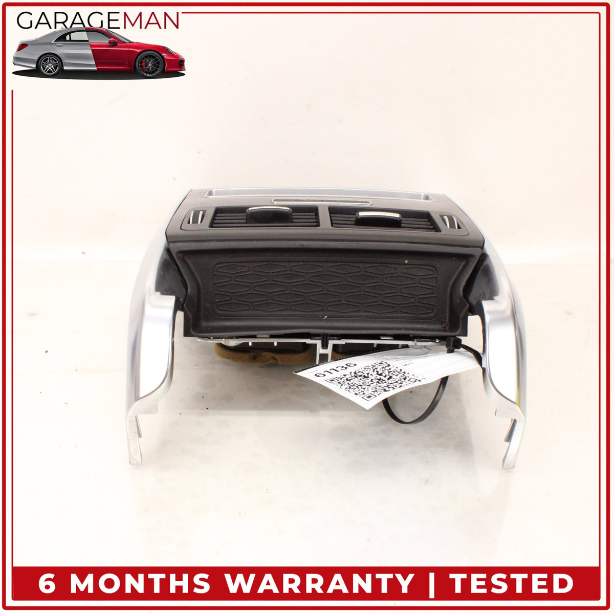 2014-2022 LR Range Rover Sport L494 Rear Center Console A/C Air Vent Trim OEM