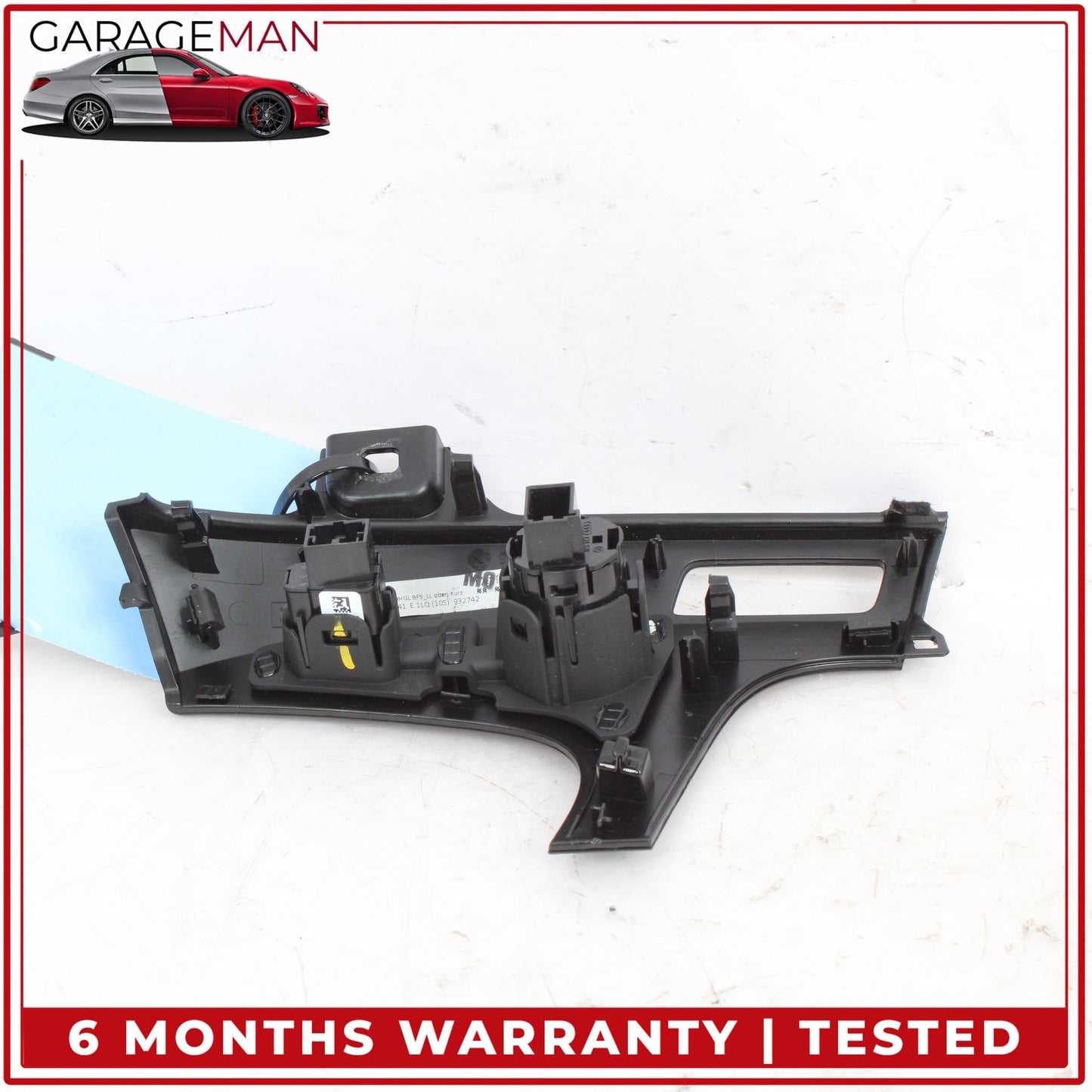 2017-2019 Audi Q7 Engine Start Stop Ignition Switch w/ Trim 4M1853241 OEM