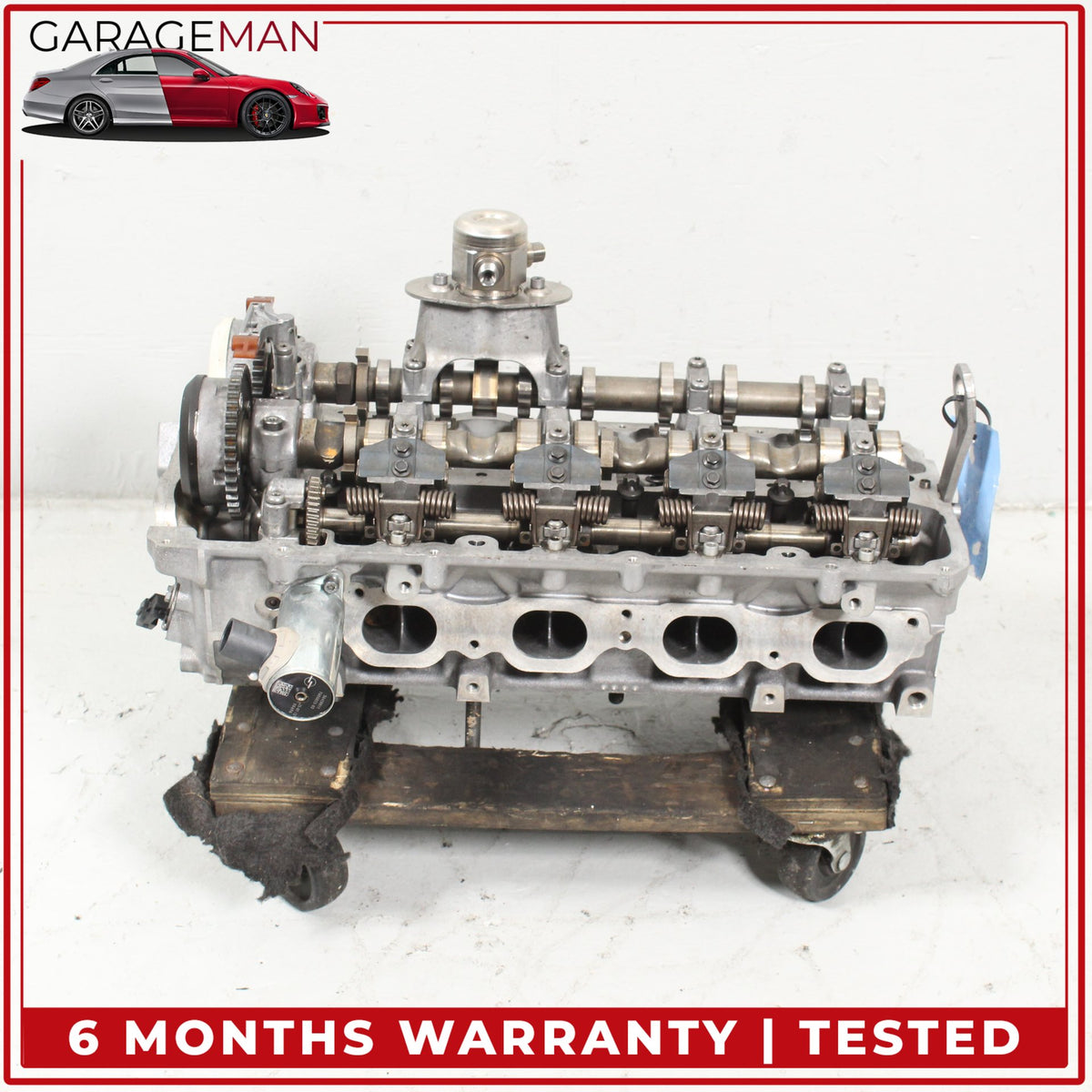 2013-2019 BMW 650i F06 AWD 4.4L Left Cylinder Head 7604870 OEM