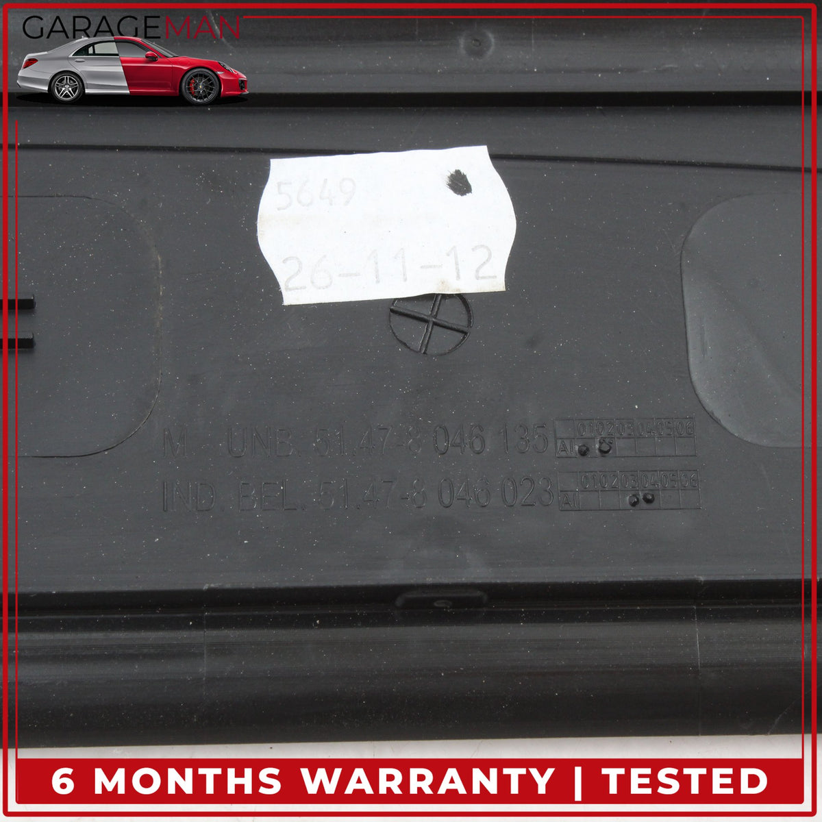 2009-2015 BMW 740i M-Sport Front and Rear Door Lower Step Sill Panel Set OEM