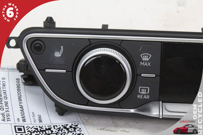 2018-2025 Audi Q5 AC Temperature Climate Control Switch Panel 80A820043AH OEM