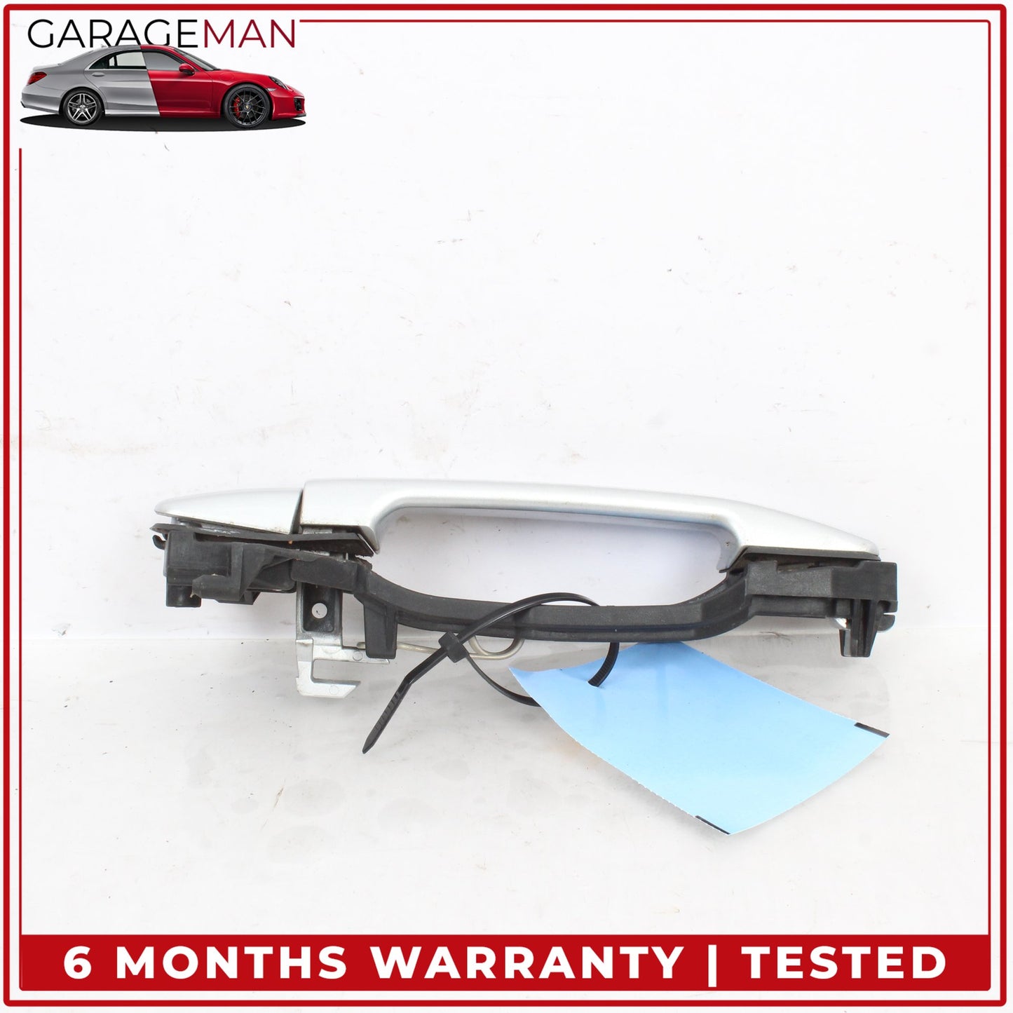 2001-2004 Mercedes R170 SLK320 Right Exterior Door Handle Silver Metallic OEM