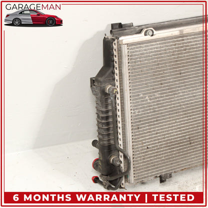 2001-2004 Mercedes R170 SLK320 Engine Cooling Radiator AC A/C Condenser OEM