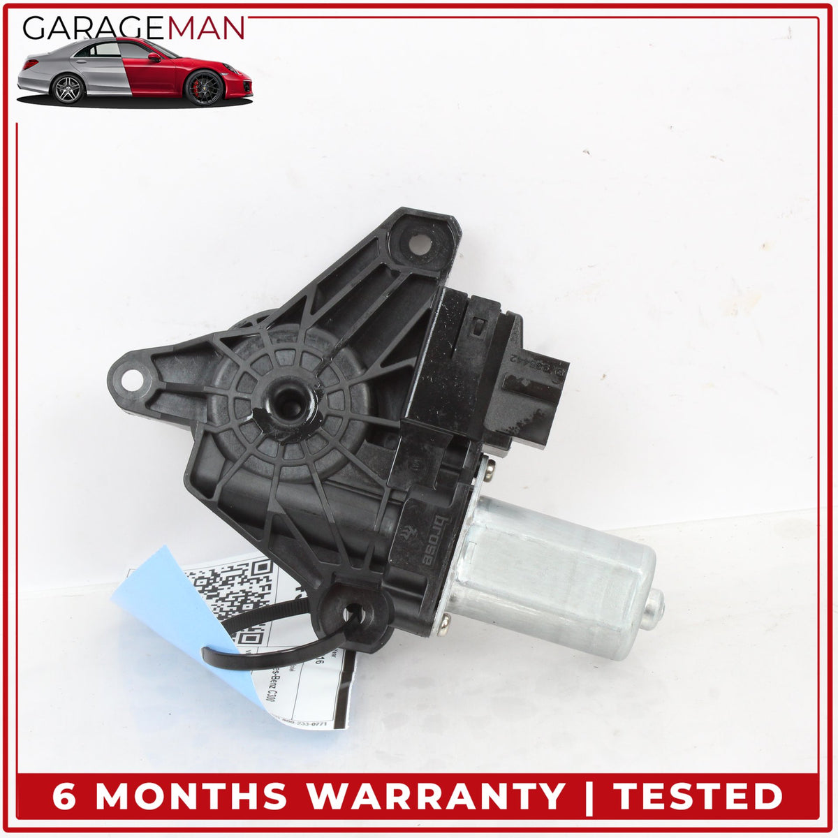 15-20 Mercedes W205 C300 Rear Left Side Door Window Regulator Motor OEM