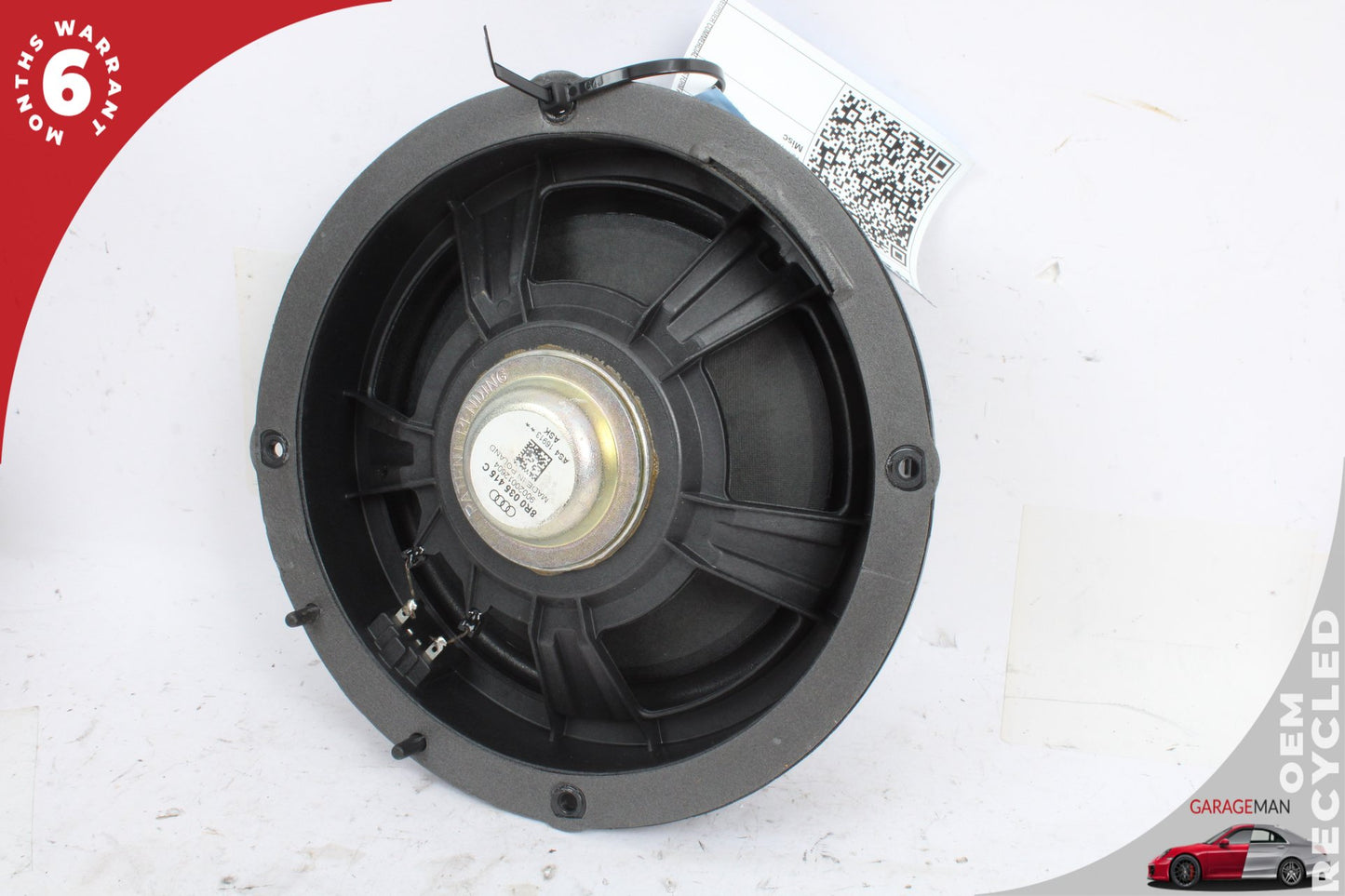 09-17 Audi Q5 8R Front Left & Right Door Audio Speaker Set OEM 8R0035415C