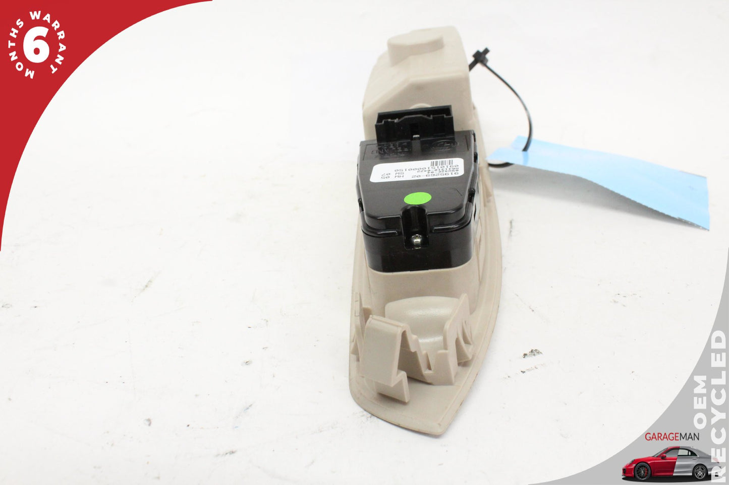 2009-2015 BMW 750i Rear Right Passenger Side Window Switch w/ Trim 9195269 OEM