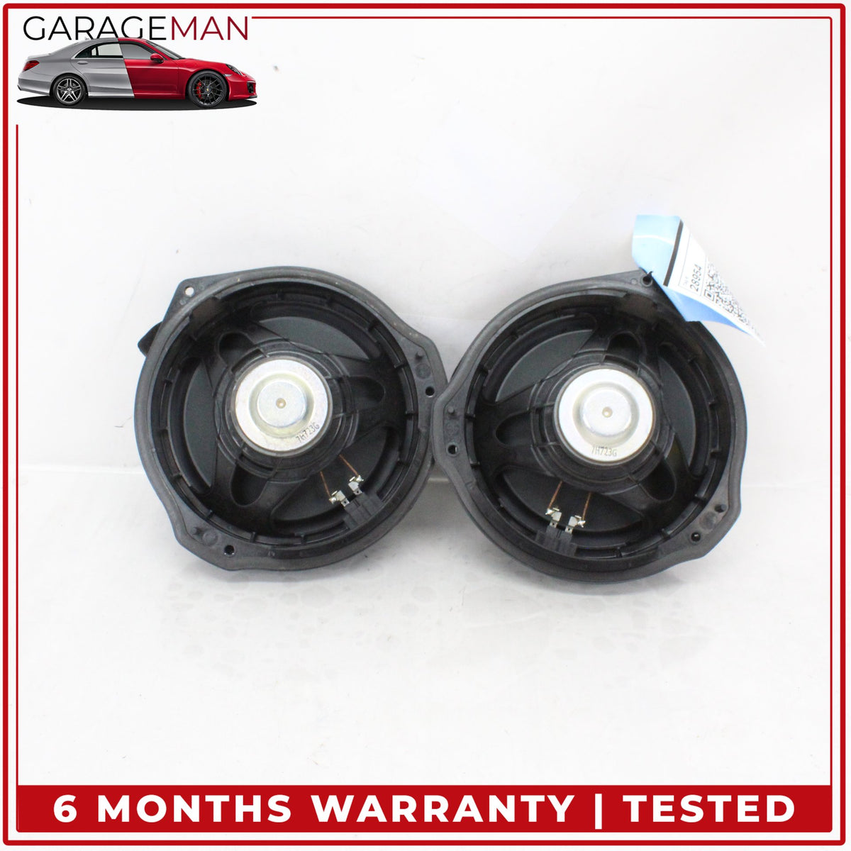 2008-2015 Mercedes W204 C300 C350 Front Left and Right Side Door Speaker Set OEM