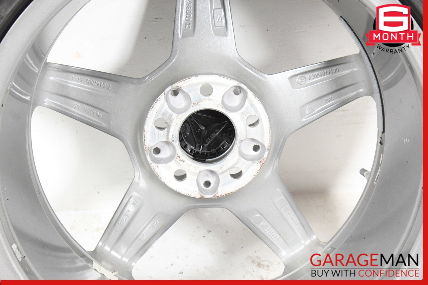 2015-2018 Mercedes W205 C300 Front Wheel Tire Rim 7.5Jx18H2 ET44 2054011100 OEM