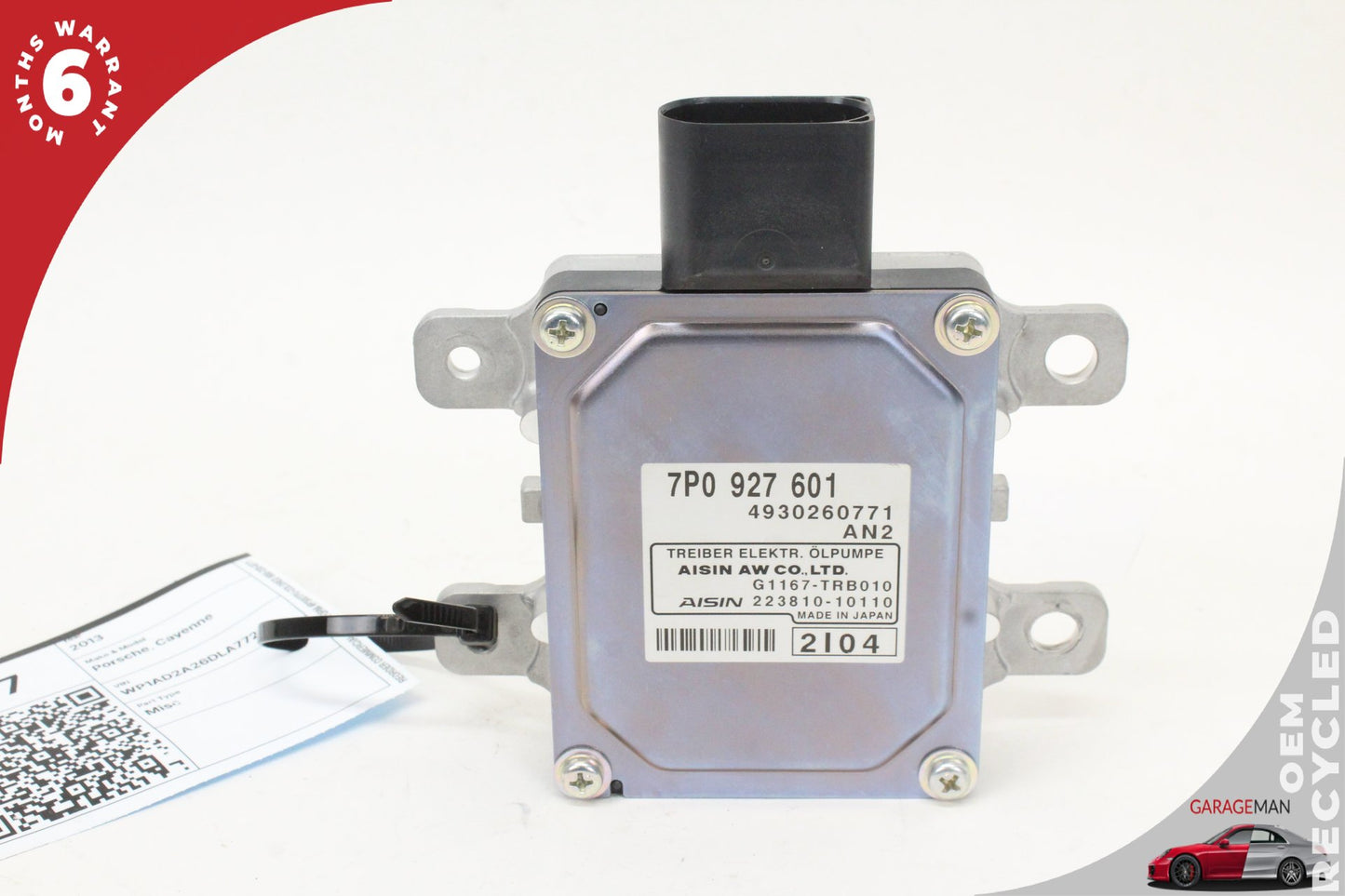 2011-2018 Porsche Cayenne 958 Engine Oil Pump Control Module Unit 7P0927601 OEM