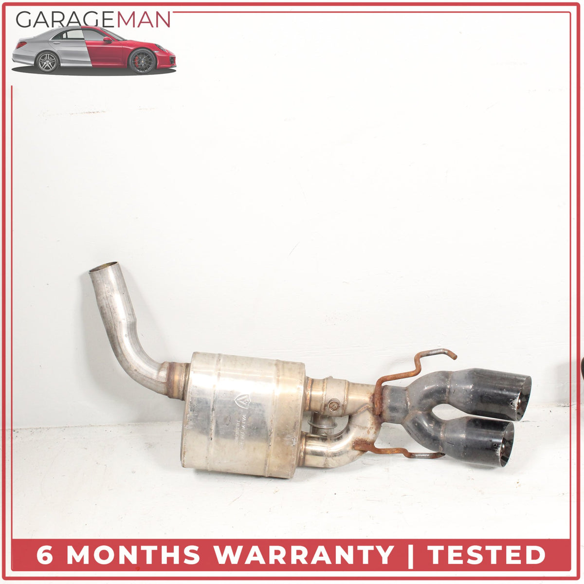2007-2014 Mercedes-Benz CL550 W216 Valvetronic Designs Exhaust Mufflers Pair