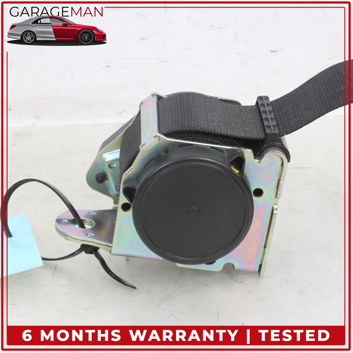 2014-2024 Maserati Ghibli M157 Rear Centre Middle Seat Belt Black 670017440 OEM