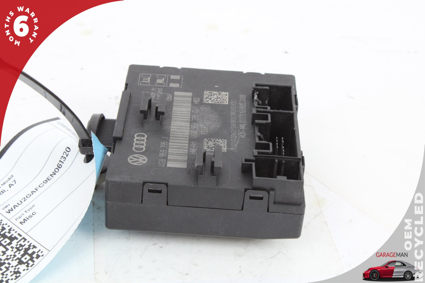 2012-2018 Audi A7 A6 Rear Left or Right Side Door Control Module 4G8959795J OEM