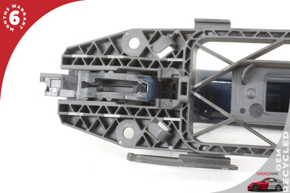 2015-2020 Audi A3 S3 RS3 Rear Right Side Exterior Door Handle Blue 8V0839885 OEM