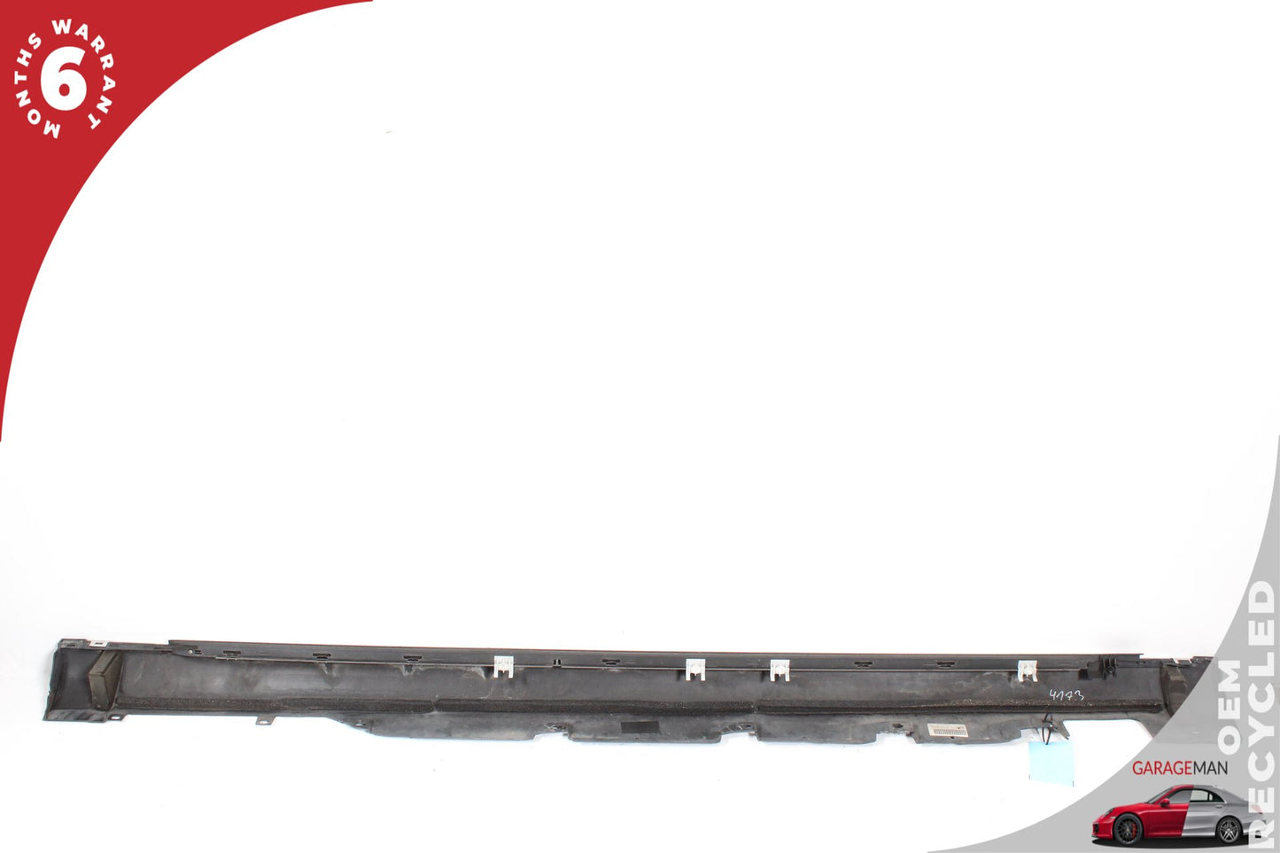 2011-2014 Audi A8 Quattro Left Side Rocker Panel Side Skirt 4H4853859B OEM