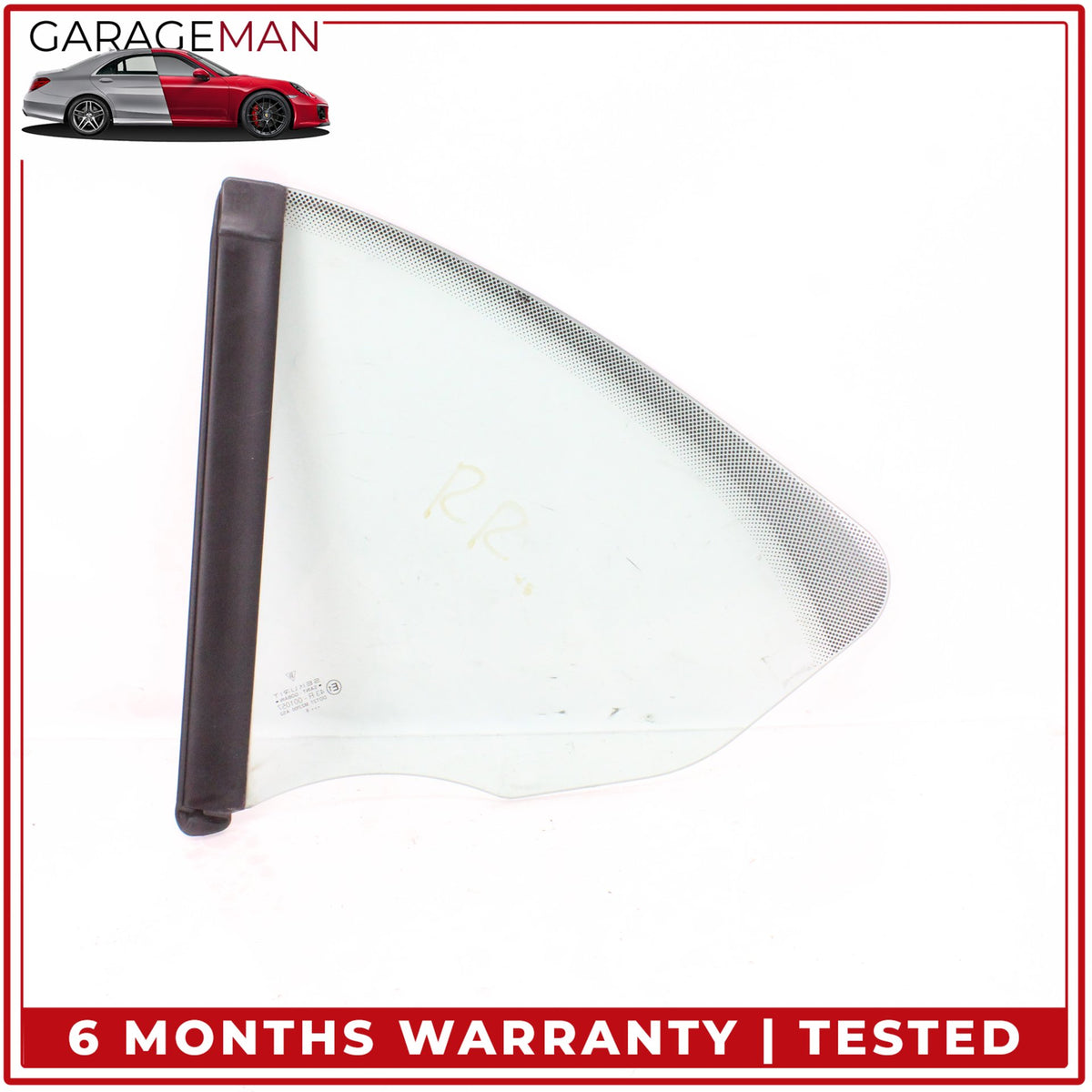 1999-2005 Porsche 911 996 Rear Right Passenger Side Quarter Window Glass OEM