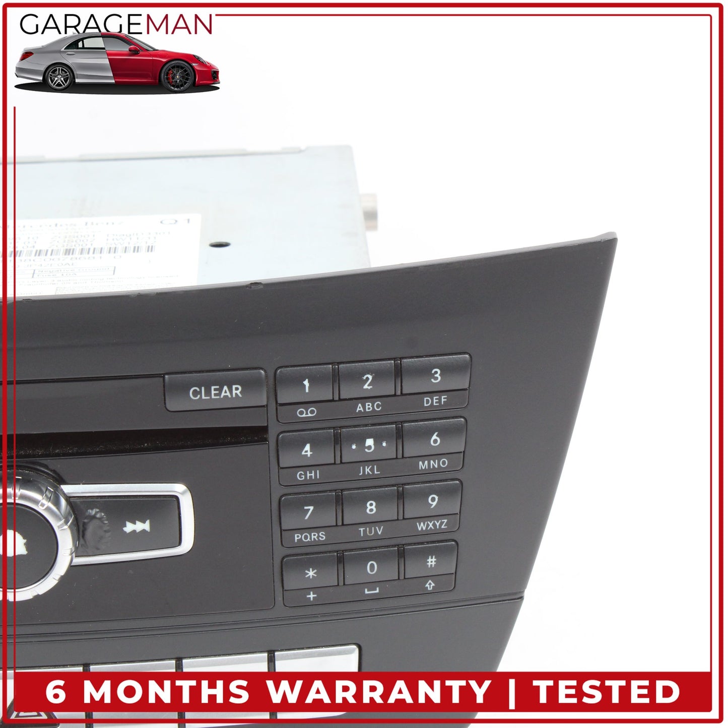 2012-2015 Mercedes W204 C250 Head Unit Navigation Command Comand CD Audio OEM