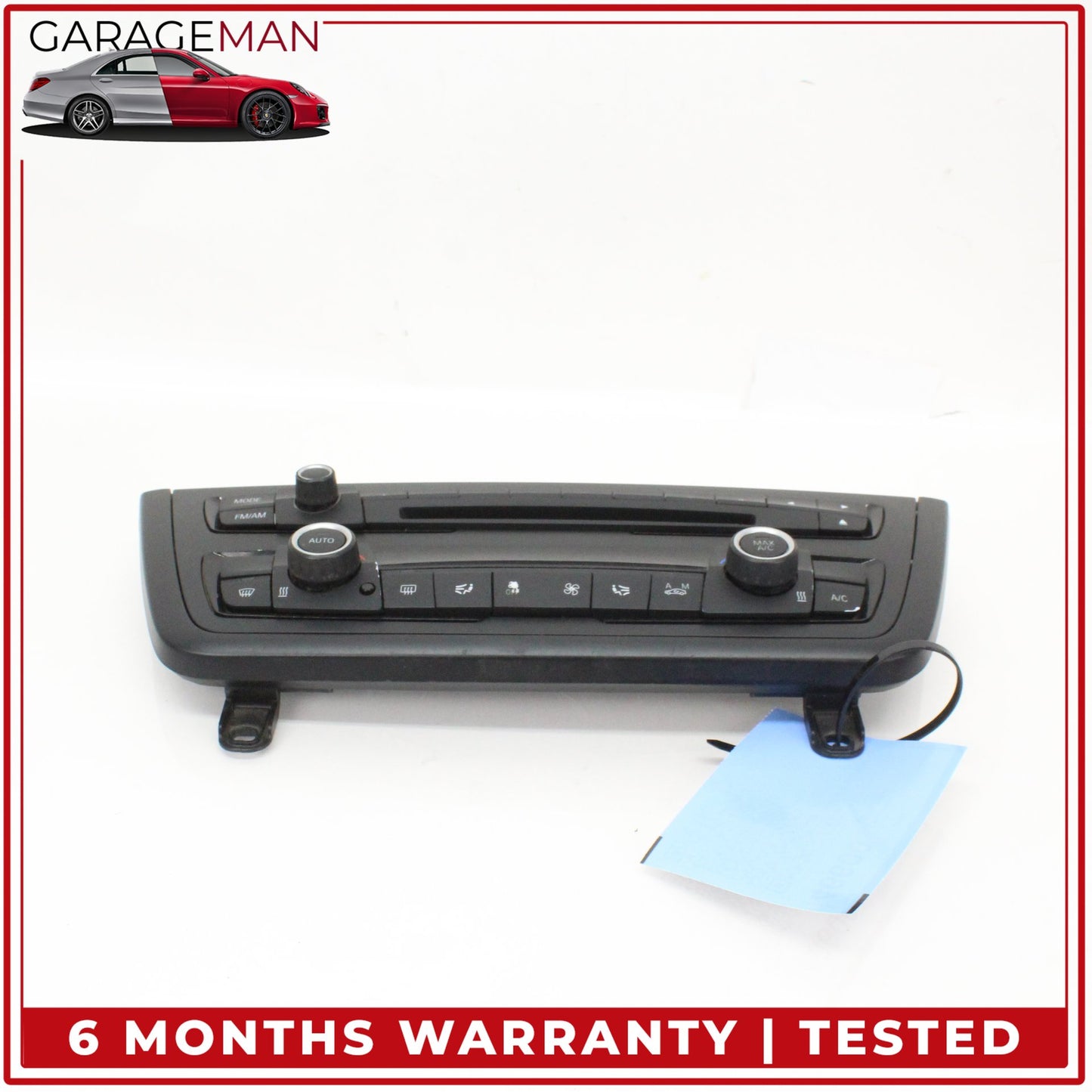 2012-2018 BMW 328d A/C Climate Control Operating Audio Unit Panel Assembly