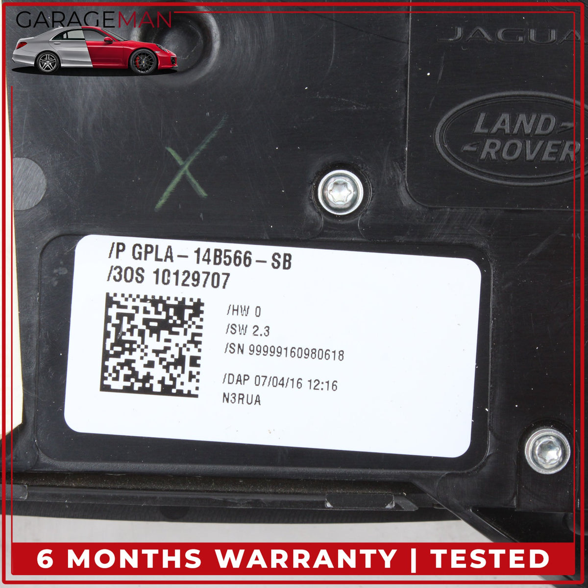 2014-2017 LR Range Rover Sport L494 Front Left Side Seat Adjustment Switch OEM