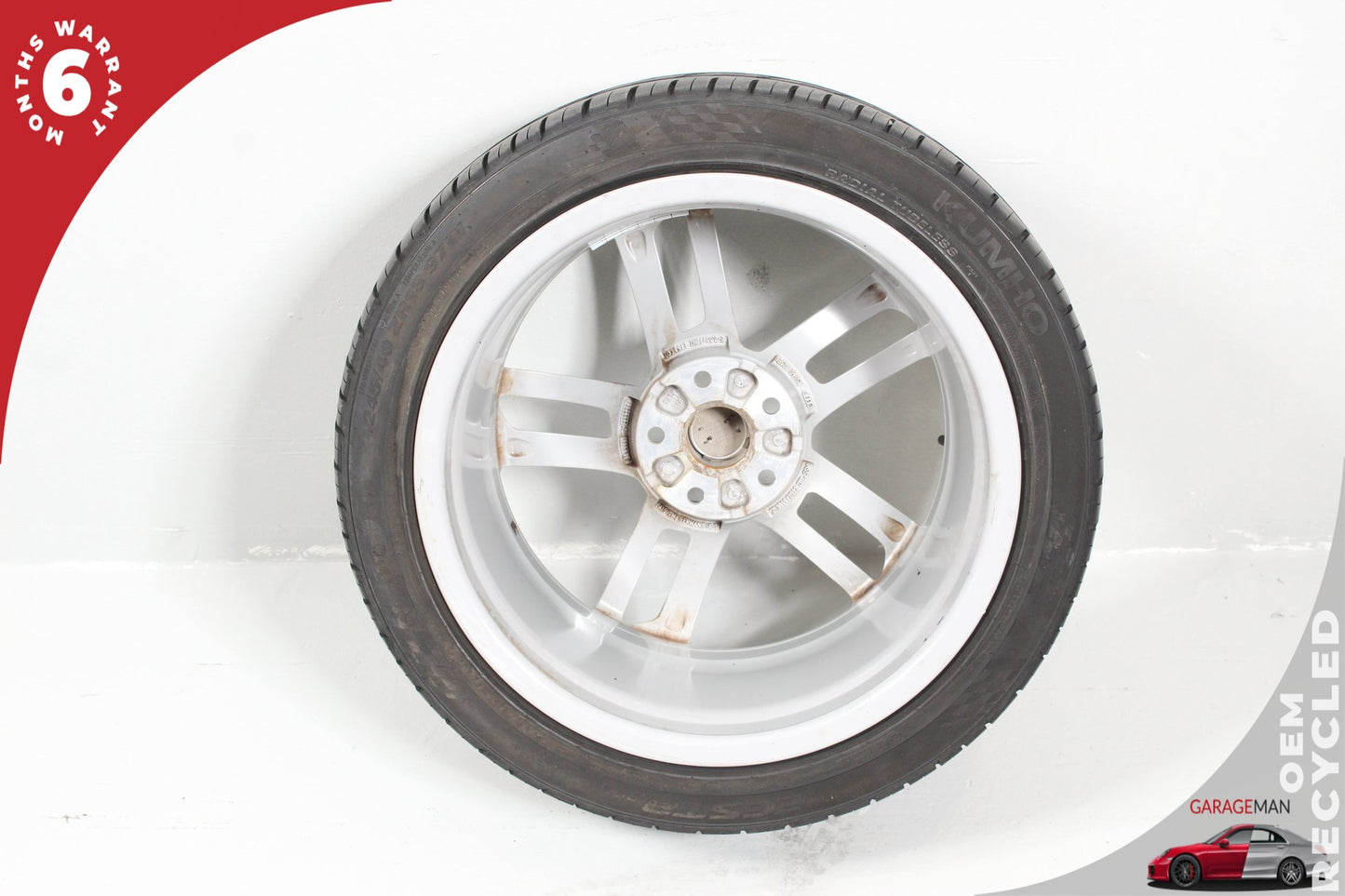 2016-2023 Audi TT Wheel Rim w/ Tire Twin 5 Spoke 8.5JX18H2 ET50 8S0601025E OEM