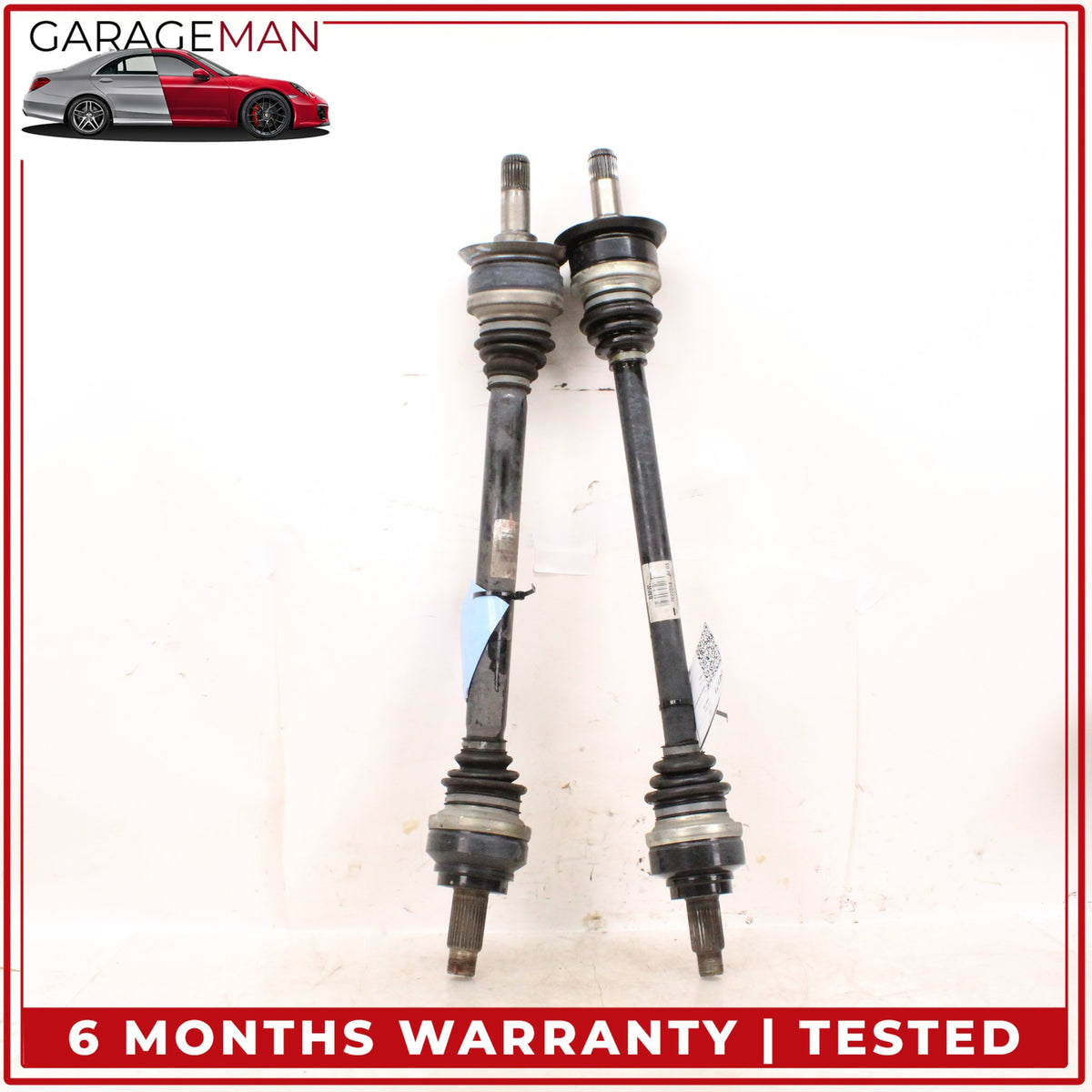 2010-2019 BMW 740i F01 Rear Left and Right Side CV Axle Drive Shaft 7577507 OEM