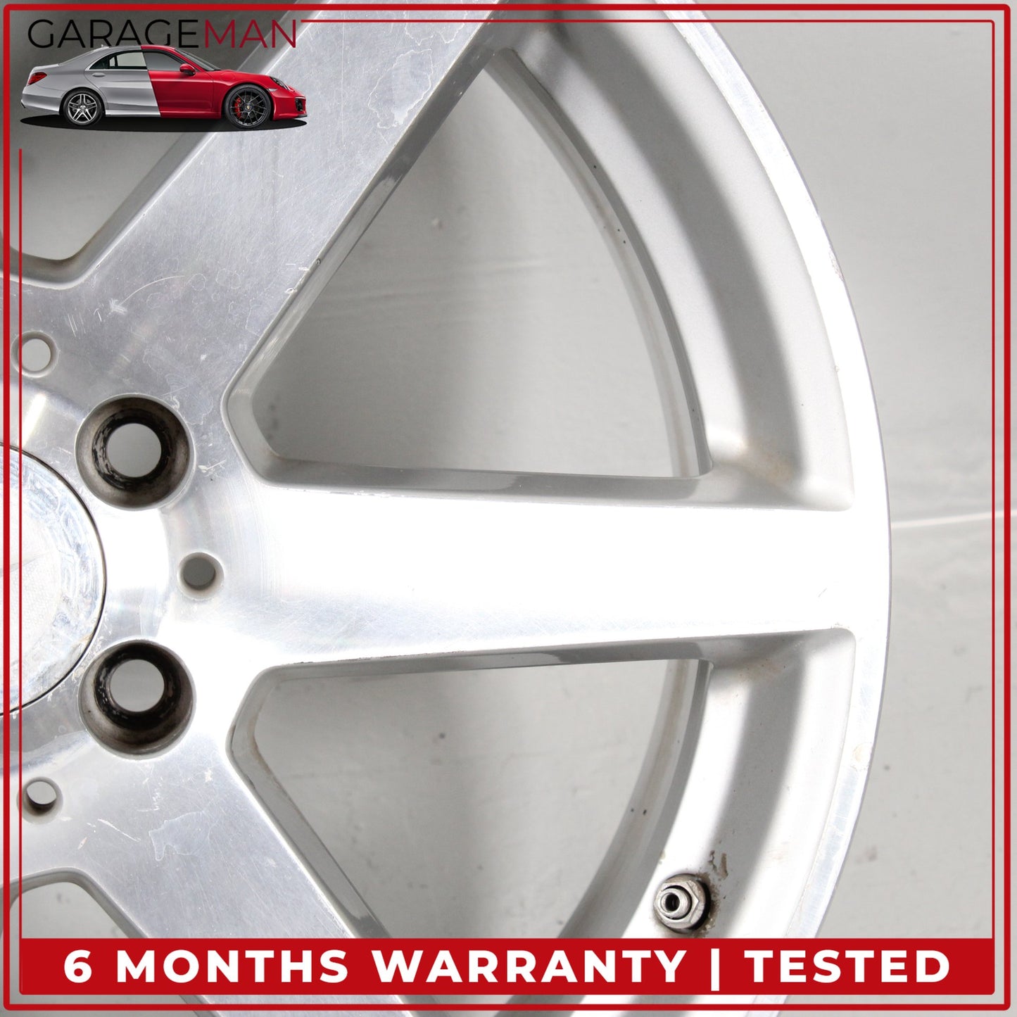 2012-2015 Mercedes W204 C250 Front 7 Spoke Wheel Rim 8JX18H2 ET50 2044019802 OEM