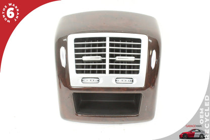07-13 Mercedes-Benz S550 W221 Rear Center Console A/C Air Vent Trim 2216801639