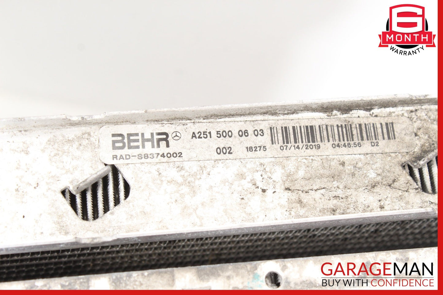 2006-2013 Mercedes W164 ML350 Engine Cooling Radiator AC Air A/C Condenser OEM