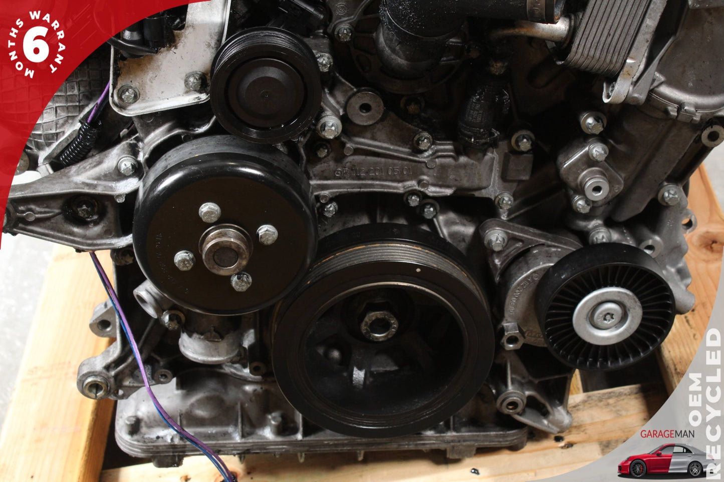 2002-2006 Mercedes W219 CLS500 RWD 5.0L Complete Engine Motor Assembly OEM 123K