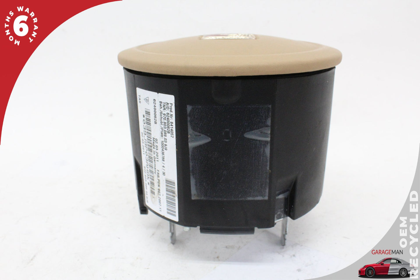 10-16 Porsche Panamera Sedan Steering Wheel Airbag 97080308903